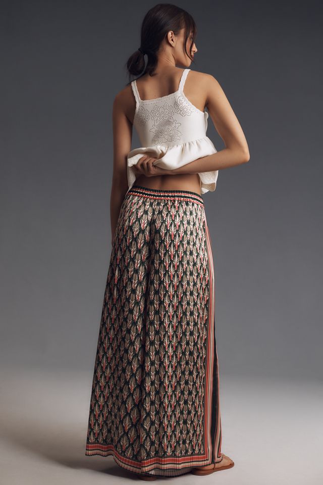 Farm Rio x Anthropologie Tropical Pleated Wide-Leg Pants #3