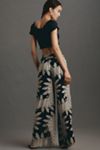 Farm Rio x Anthropologie Palm Pull-On Wide-Leg Pants