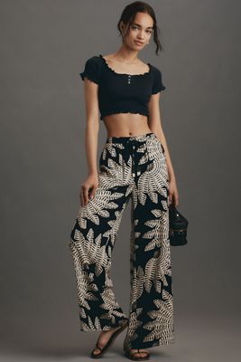 アメリ/FLOWER PRINT VELOUR PANTS Ameri（アメリ）の「FLOWER PRINT VELOUR PANTS（その他パンツ