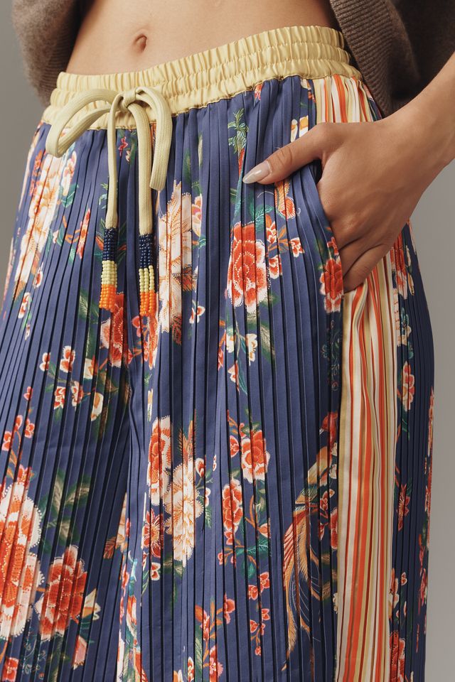 Farm Rio x Anthropologie Floral Track Pants #3