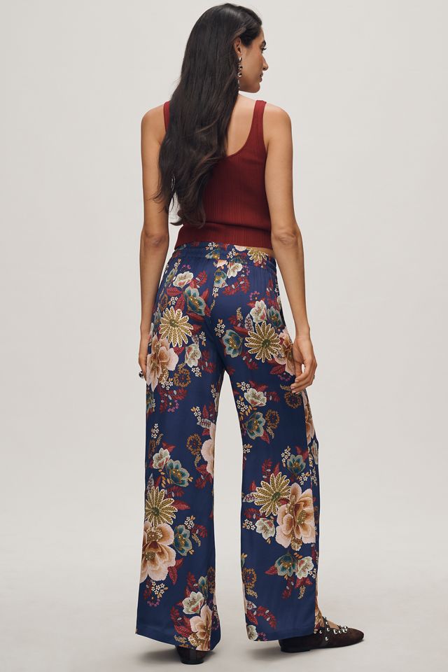 Farm Rio x Anthropologie Floral Wide Leg Pants #2
