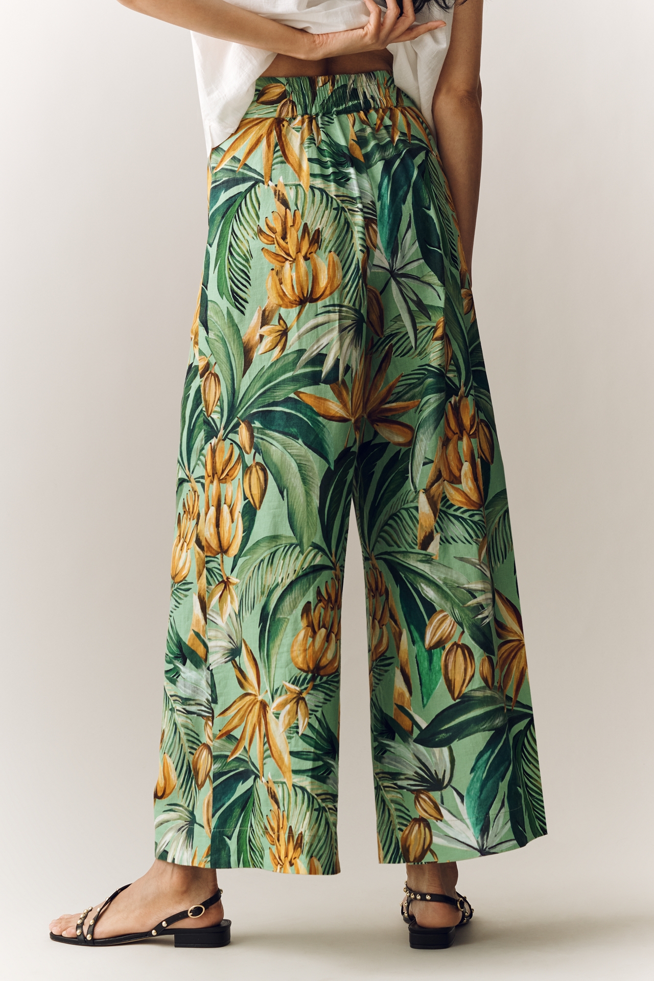 Farm Rio x Anthropologie Palm Fruit Pants