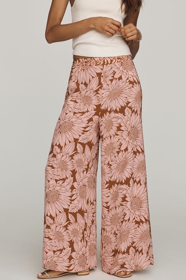 Farm Rio Floral Printed Wide-Leg Pants #2