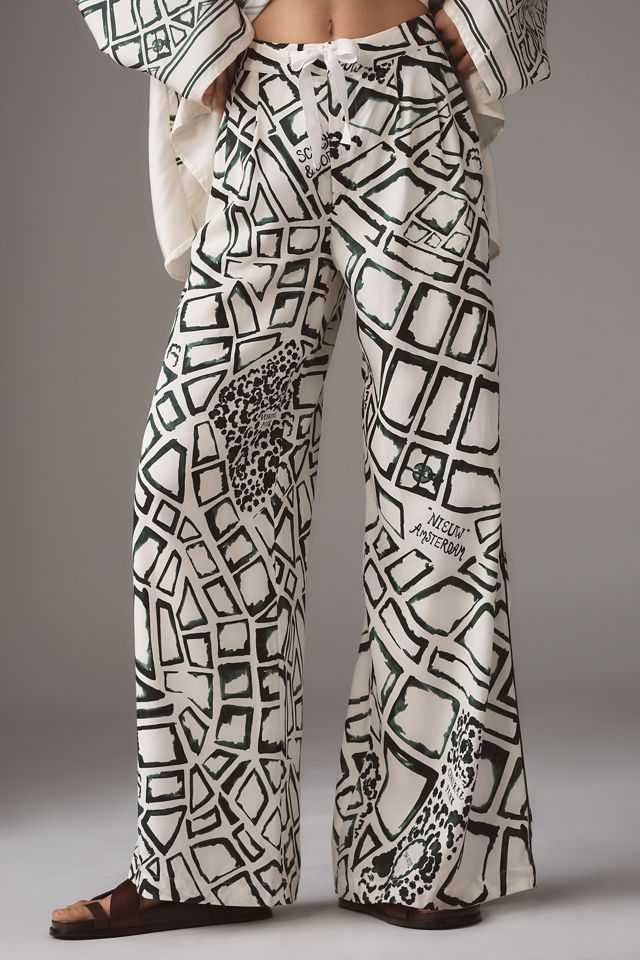 Scotch & Soda Eleni Printed Wide-Leg Pants #2