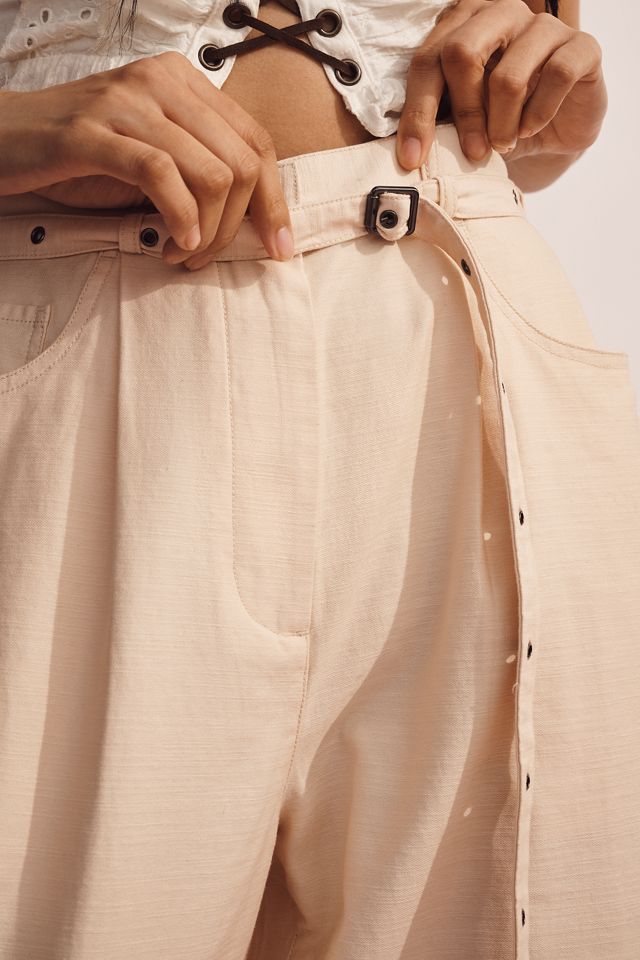 Scotch & Soda Aster High-Rise Wide-Leg Pants #3