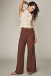 Scotch & Soda Cotton Voile Wide-Leg Pull-On Pants