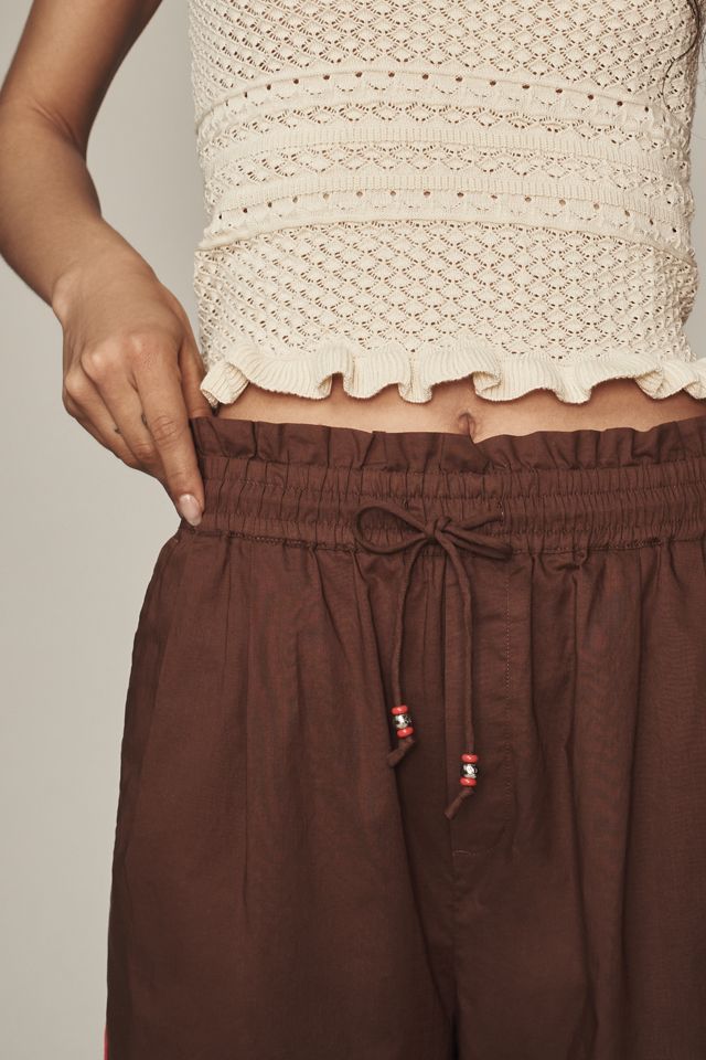 Scotch & Soda Cotton Voile Wide-Leg Pull-On Pants #2