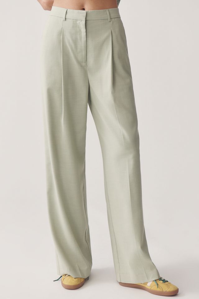Scotch & Soda Rose High-Rise Pleated Wide-Leg Pants  #1