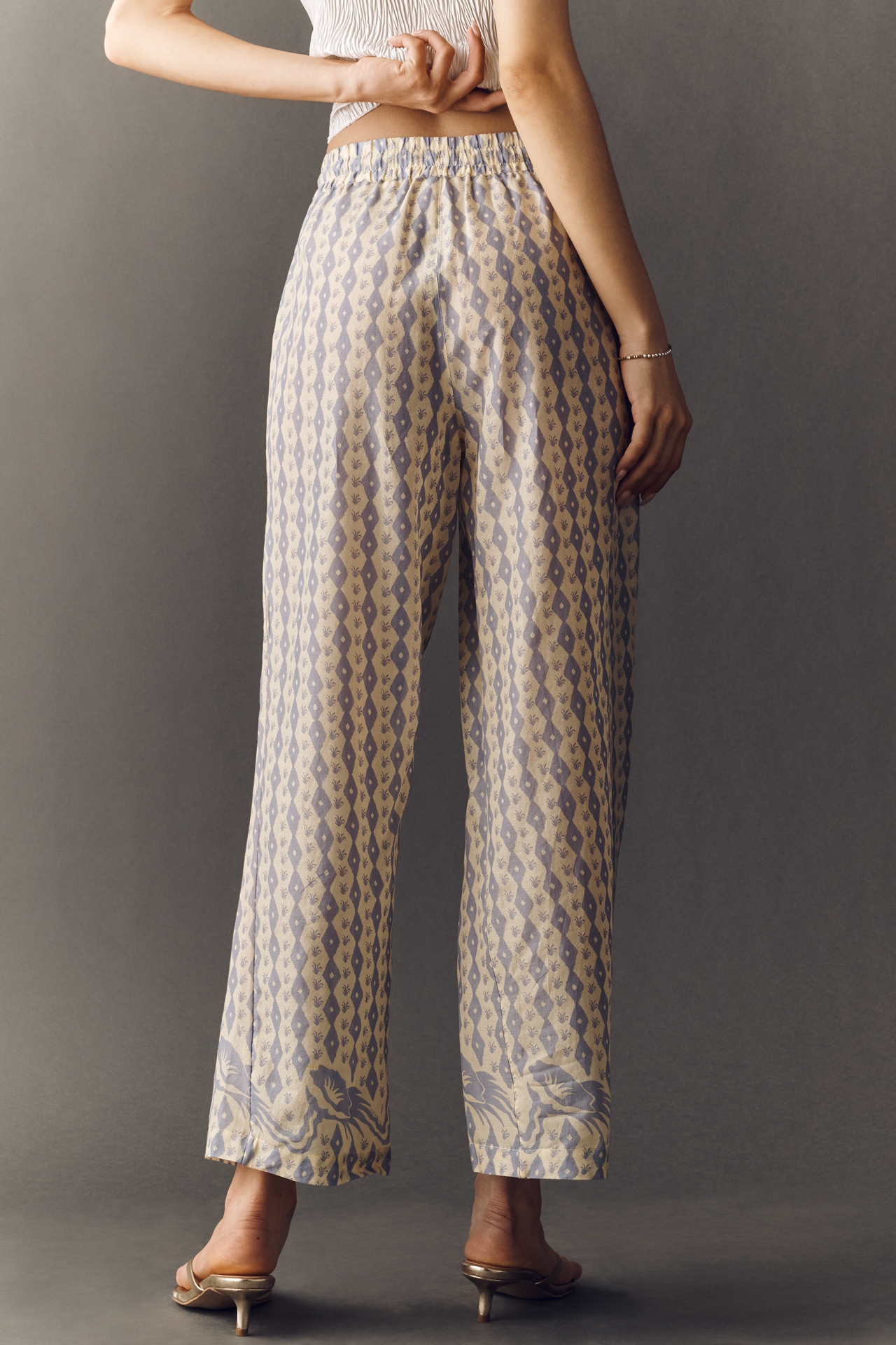Scotch & Soda Gia Cotton Printed Pants