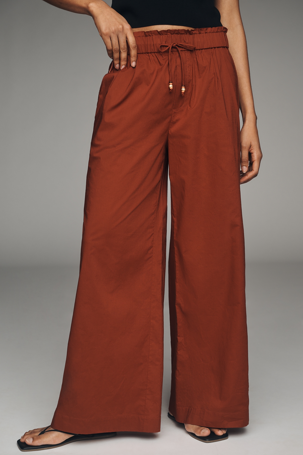 Scotch & Soda Eleni Cotton Voile Pull-On Pants