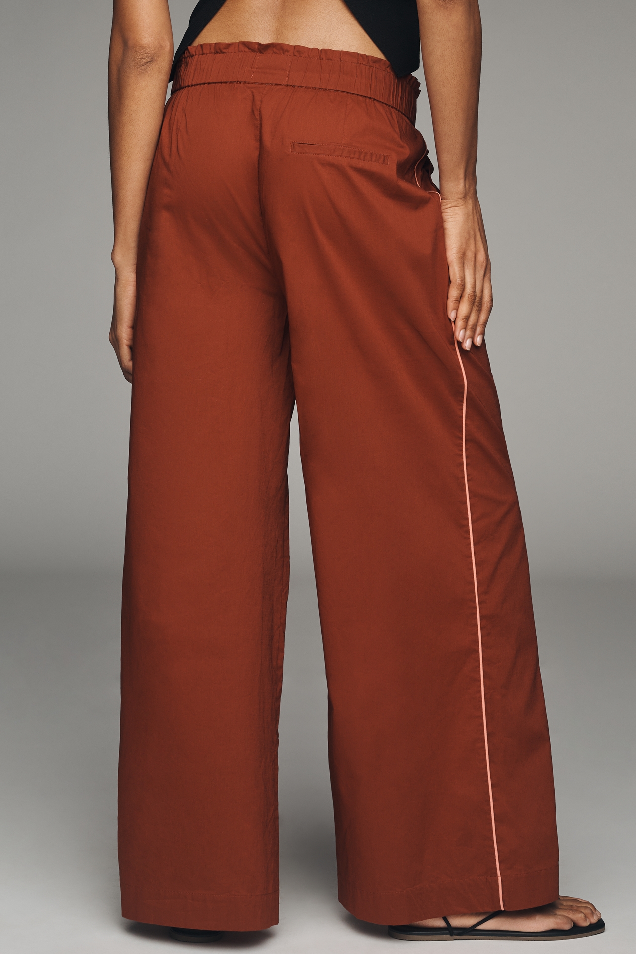 Scotch & Soda Eleni Cotton Voile Pull-On Pants