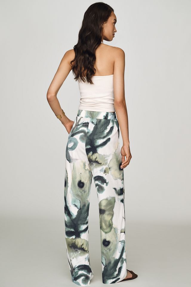 Scotch & Soda Printed Wide-Leg Pants #2