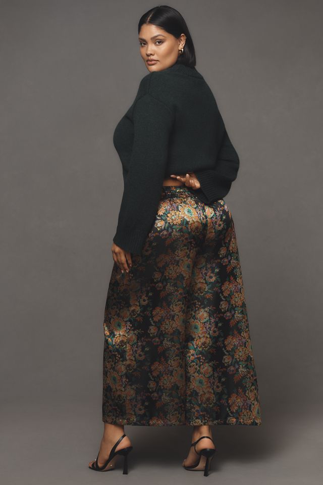The Somerset Pull-On Pants: Cropped Jacquard Edition #2
