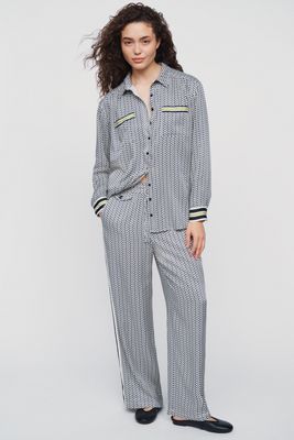Maeve Brooklin Pull On Wide Leg Pants