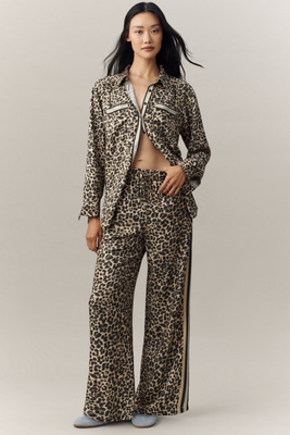 Maeve The Brooklin Printed Pull-on Pants By