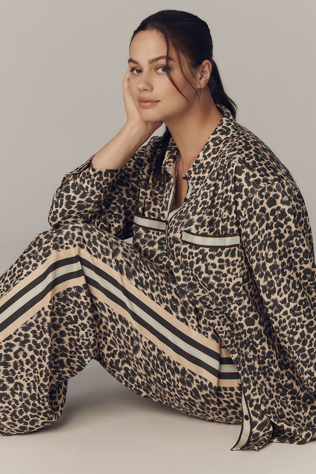 The Brooklin Tie-Front Printed Pull-On Pants by Maeve #8