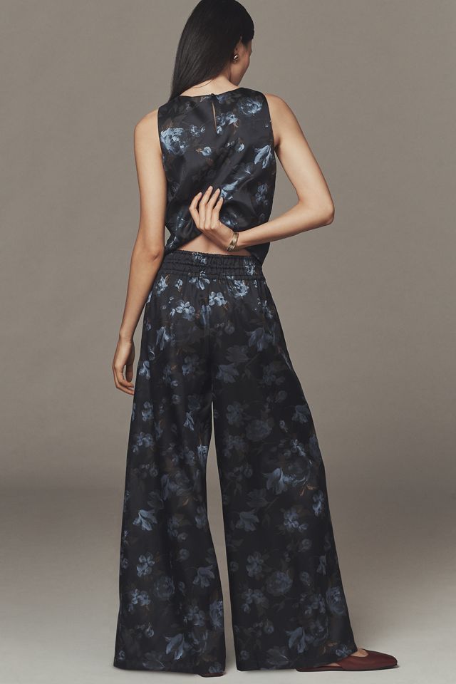 The Somerset Jacquard Full-Length Pull-On Trousers #1