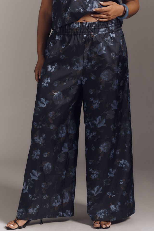 The Somerset Jacquard Full-Length Pull-On Pants #6