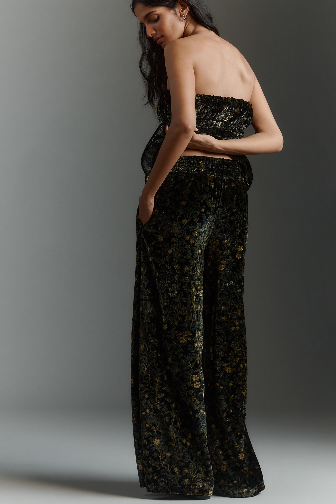The Somerset Velvet Pull-On Pants