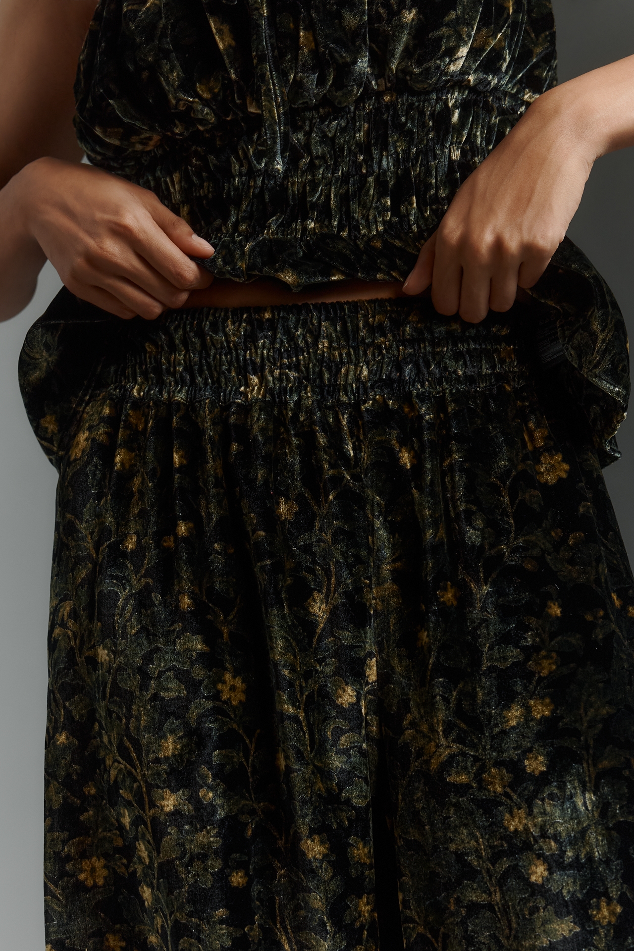 The Somerset Velvet Pull-On Pants