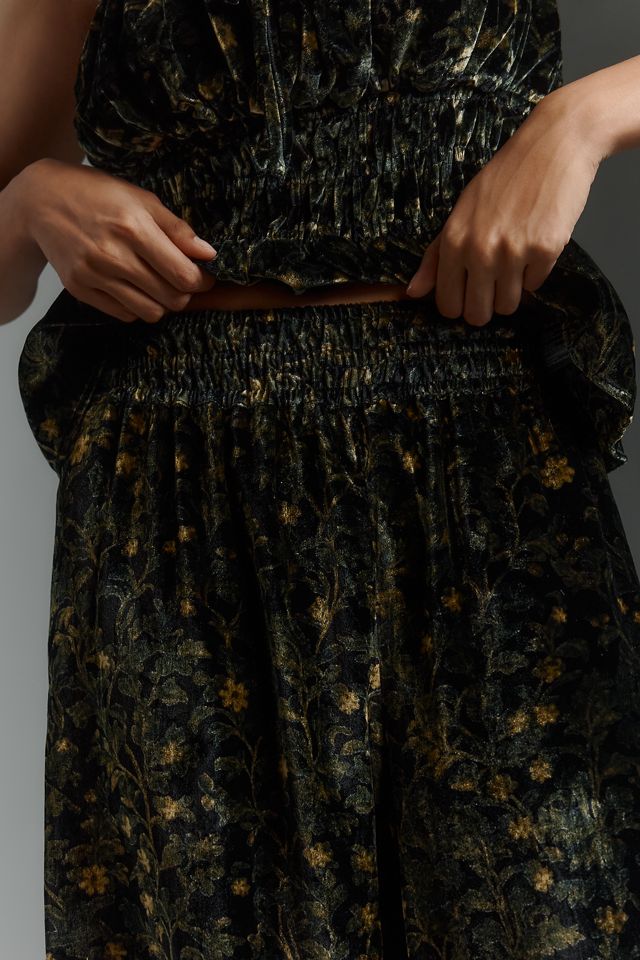 The Somerset Velvet Pull-On Pants #3