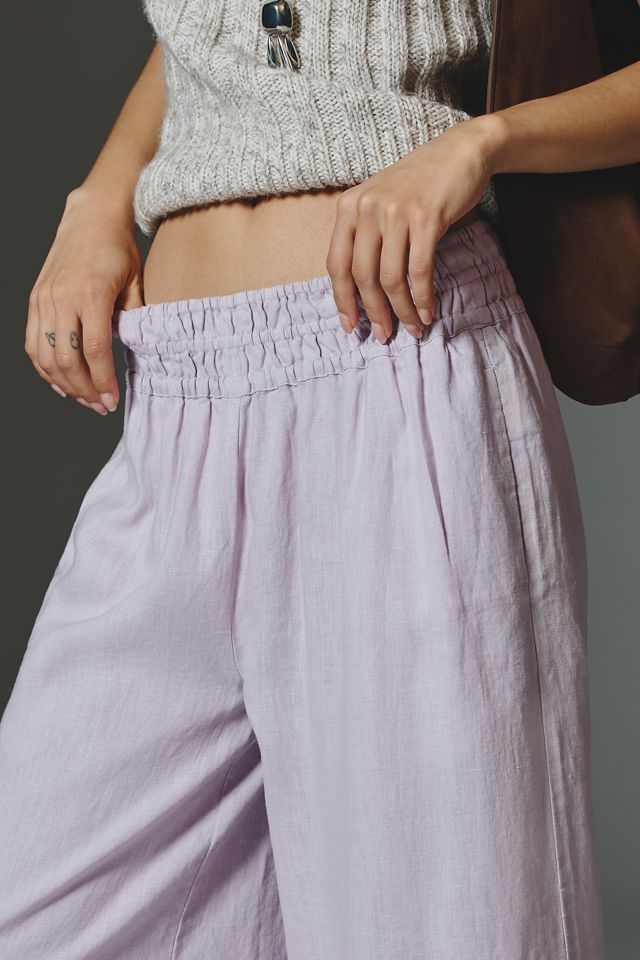 Somerset Linen Petticoat Crop Pants #2