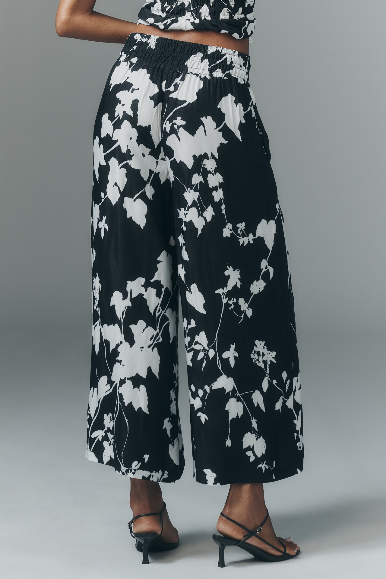 The Somerset Silky Floral Pants
