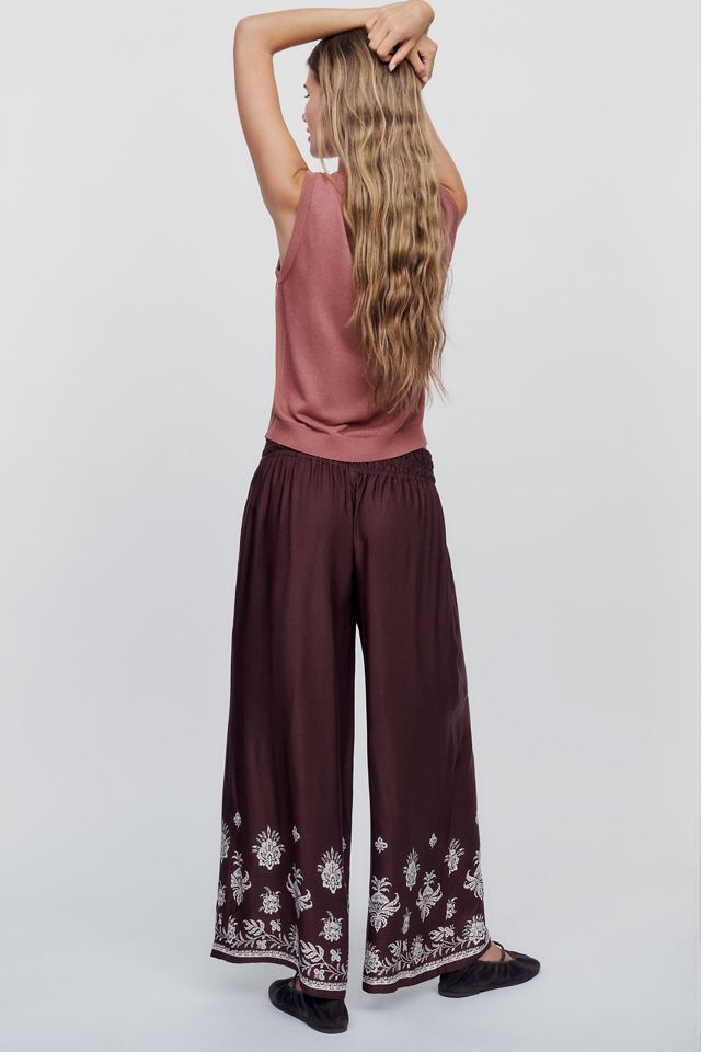 Somerset Silken Floral Pants #3