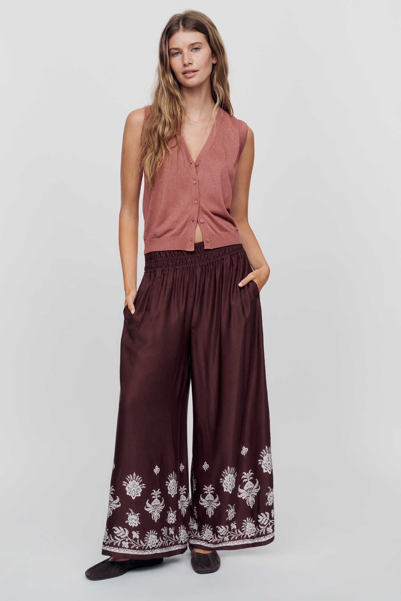 Somerset Silken Floral Pants