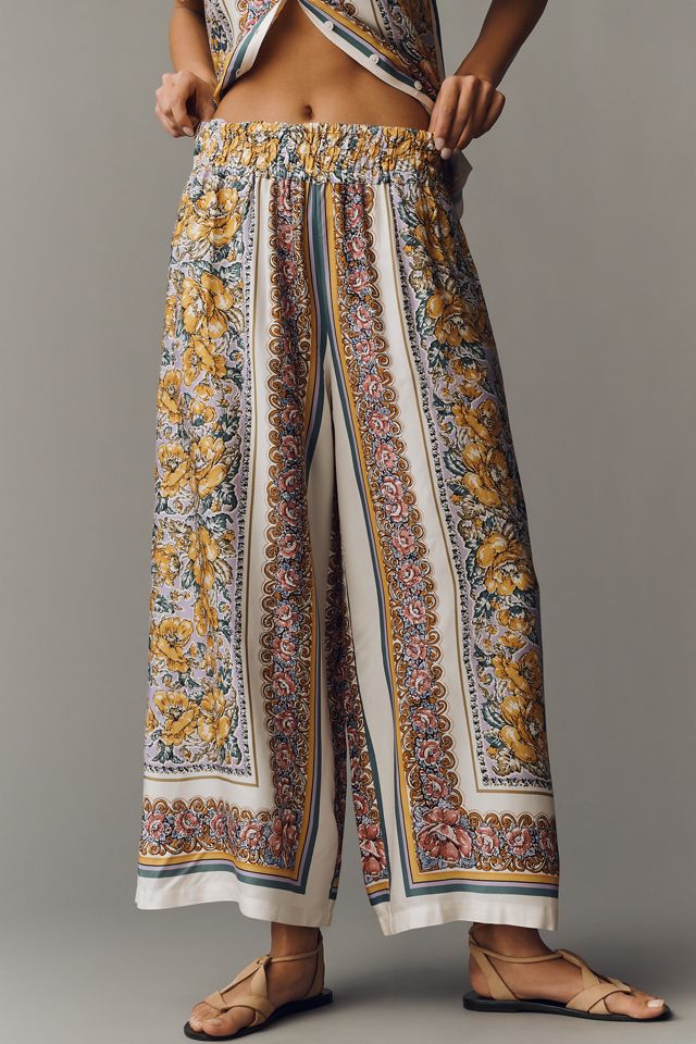 Somerset Silken Floral Pants #1