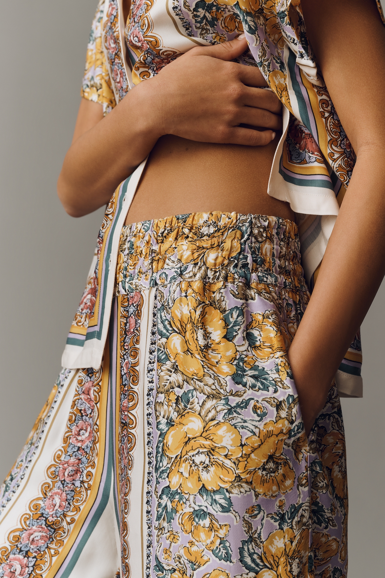 Somerset Silken Floral Pants
