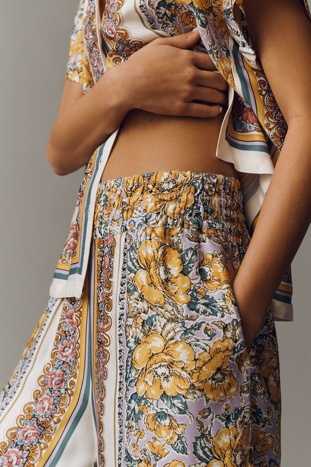 Somerset Silken Floral Pants #2