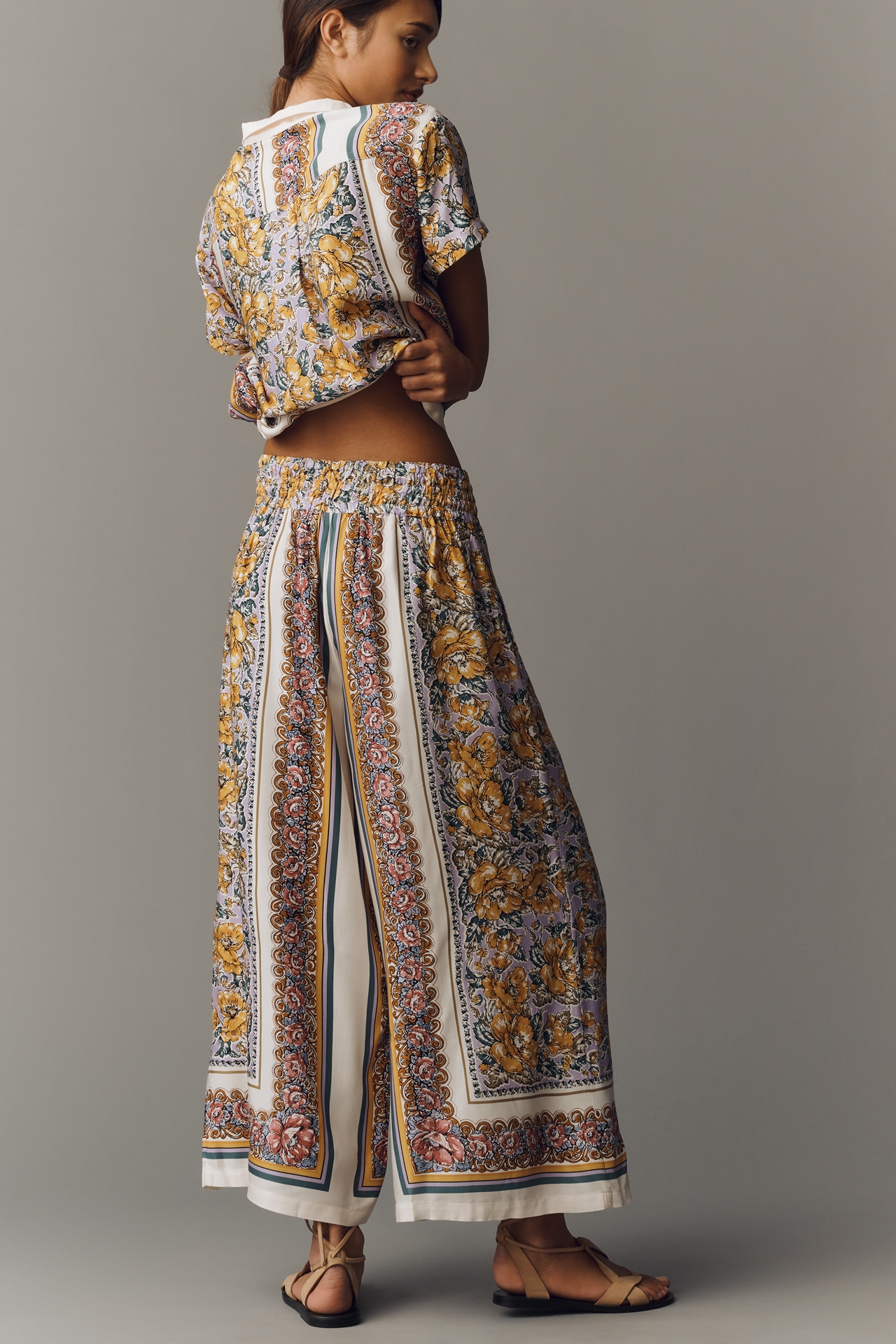 Somerset Silken Floral Pants