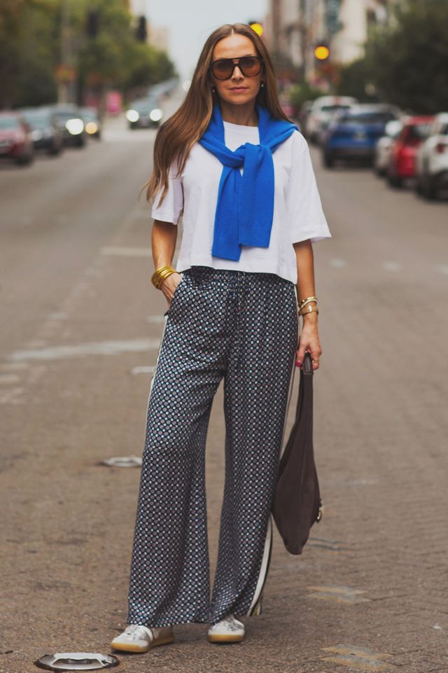 @merricksart x Maeve Brooklin Tie-Front Pull-On Pants #5