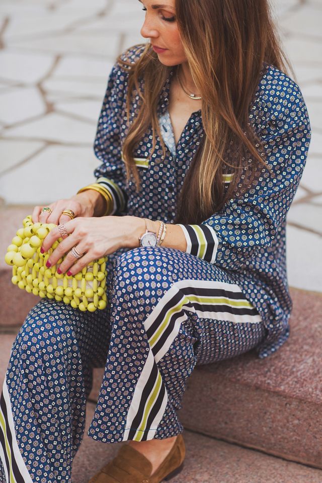 @merricksart x Maeve Brooklin Tie-Front Pull-On Pants #6