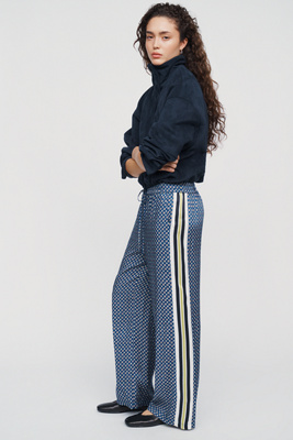 merricksart x Maeve Brooklin Tie-Front Pull-On Pants | Anthropologie
