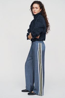 @merricksart x Maeve Brooklin Tie-Front Pull-On Pants