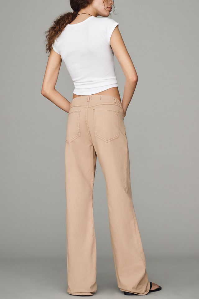 Pilcro Cotton Twill Stovepipe Pants #3