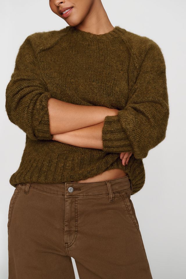 Pilcro Tapered Wide Leg Pants #8