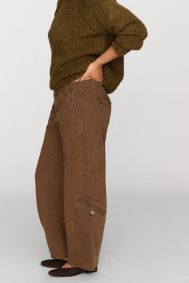 Pilcro Tapered Wide Leg Pants #9