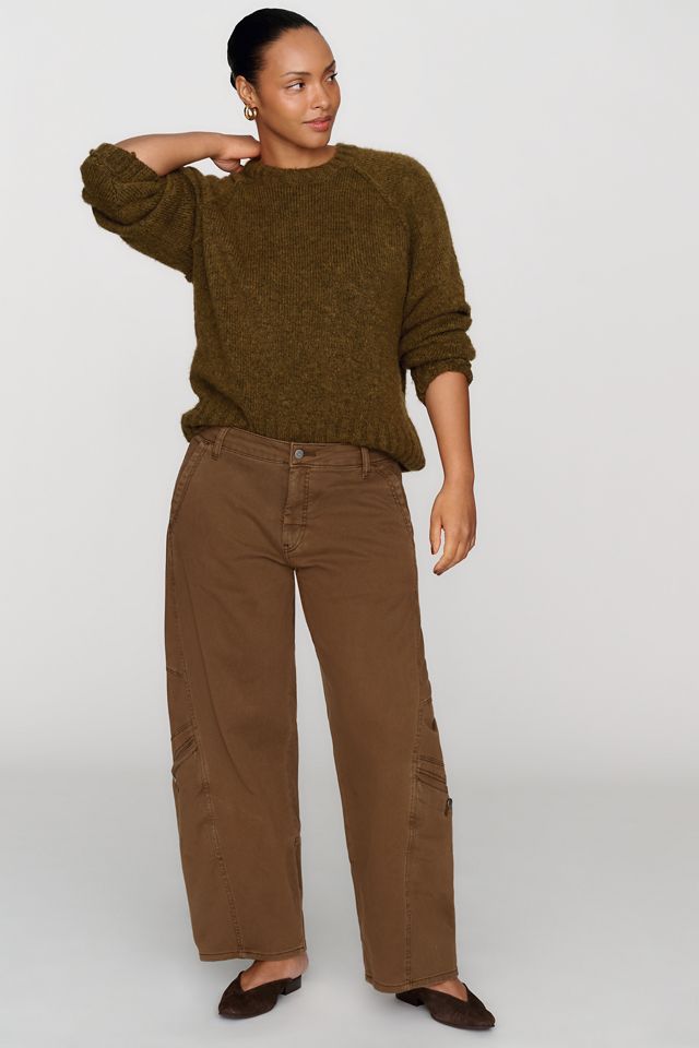 Pilcro Tapered Wide Leg Pants #5