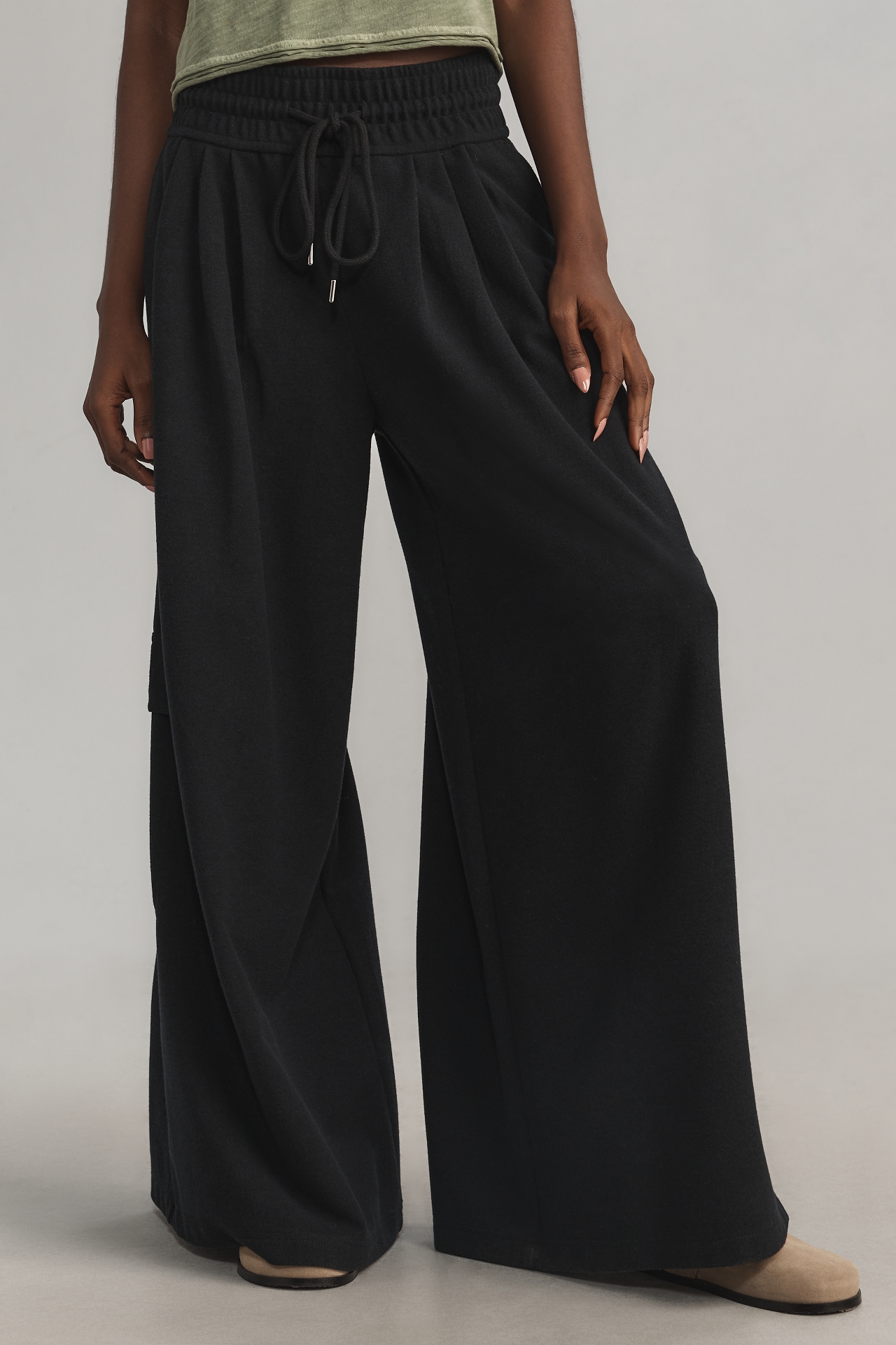 Maeve Weekender XL Wide-Leg Sweatpants