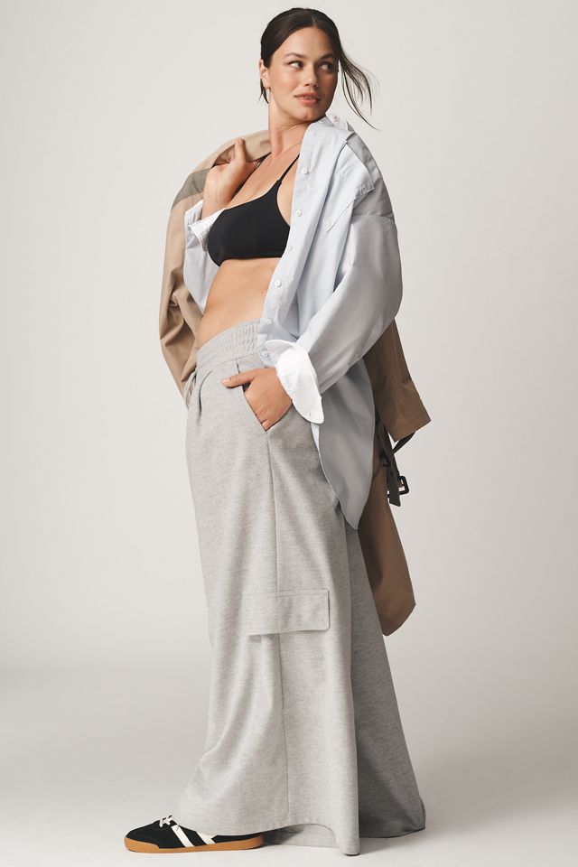 Maeve Weekender XL Wide-Leg Sweatpants #8