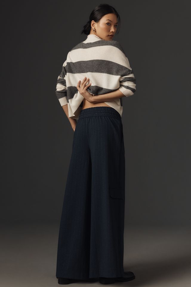 Maeve Wide-Leg Menswear Pants #2