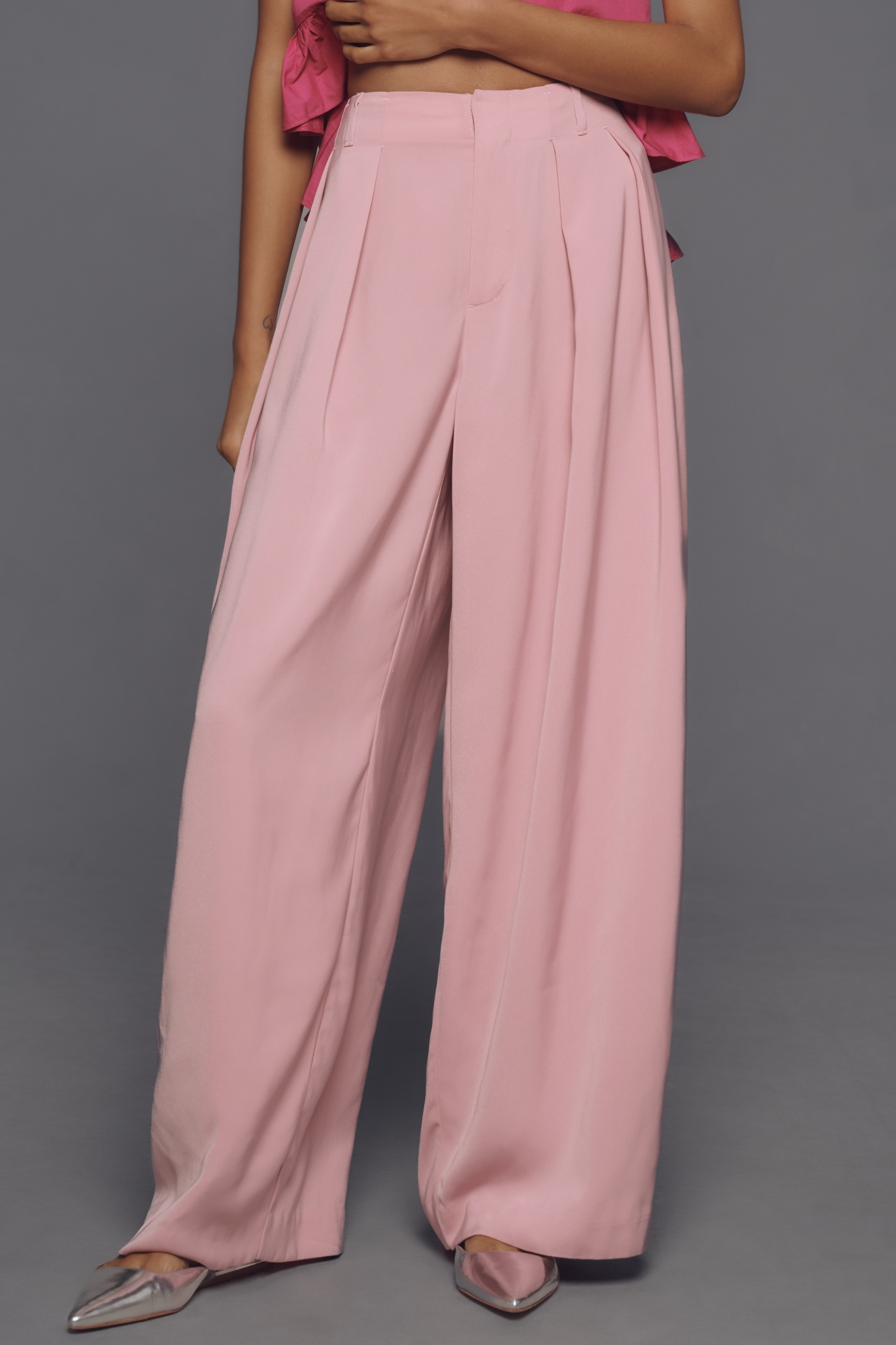 Maeve Tapered Puddle Trousers