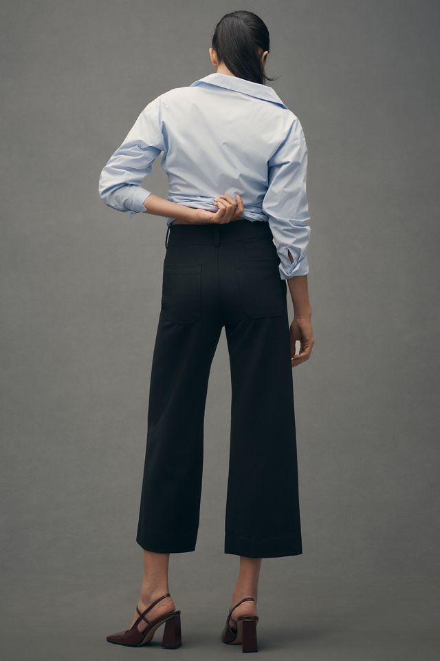 The Colette Knit Crop Wide-Leg Pants by Maeve #2