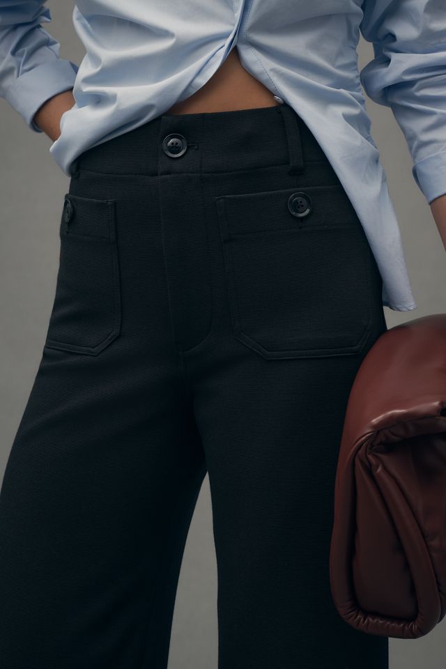 The Colette Knit Crop Wide-Leg Pants by Maeve #3
