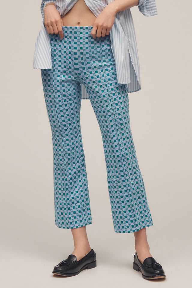 The Cricket Club Margot Kick-Flare Crop Pants by Maeve #1