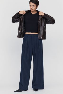 Pantaloni Sartoriali Avery a Gessato Maeve