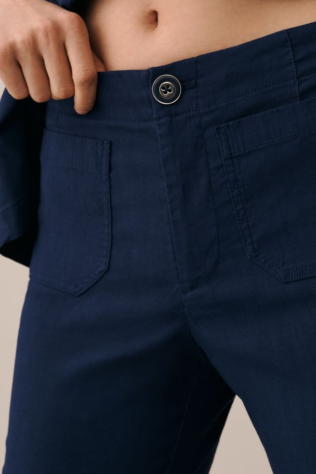 Maeve Linen Blend Capri Pants #3